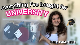 first year university haul | 2023