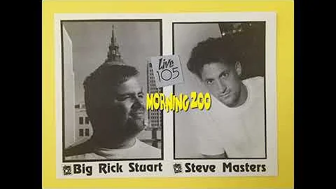 LIVE 105 Morning Zoo w/ Big Rick Stuart & Steve Ma...