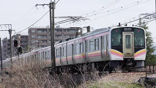 E129系B12+A5編成【4K】信越本線下り普通441M
