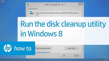 Running the Disk Cleanup Utility in Windows 8 | HP