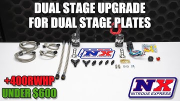 400 Horsepower for UNDER $600?! Nitrous Express Dual Stage Upgrade For Dual Stage Plates