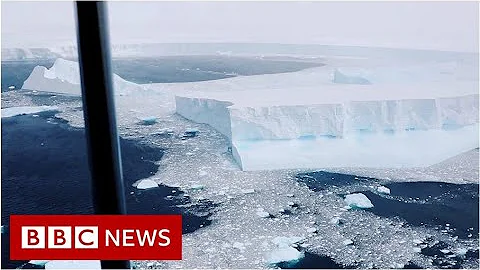 Video captures world's biggest iceberg - BBC News - DayDayNews