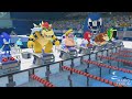 Mario & Sonic at the Olympic Games Tokyo 2020 - Swimming (All Characters)