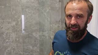 видео: Душова кабіна з відкривними дверцятами із загартованого скла - SV Glass картинка: Душова кабіна з відкривними дверцятами із загартованого скла - SV Glass