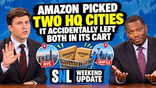 Full Amazon Picked Two HQ Cities — It Accidentally Left Both in Its Cart | SNL Update