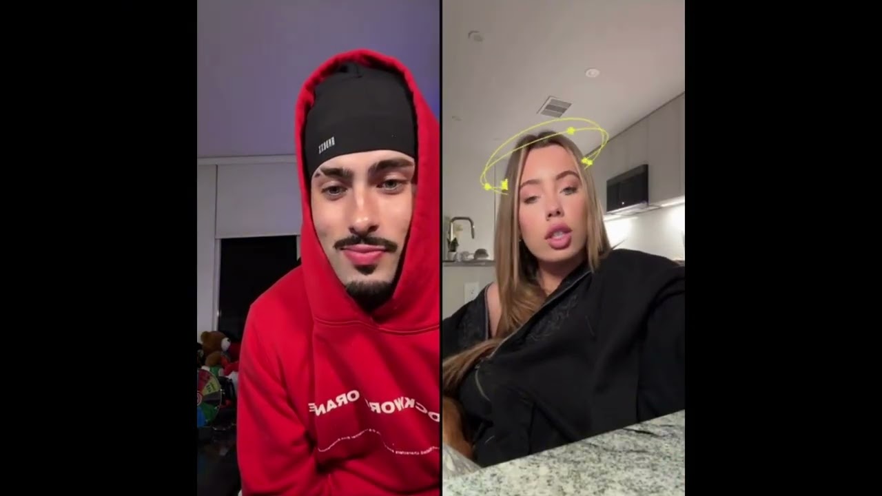 Braeden & Lanah Full Most Recent TikTok Live pt.2