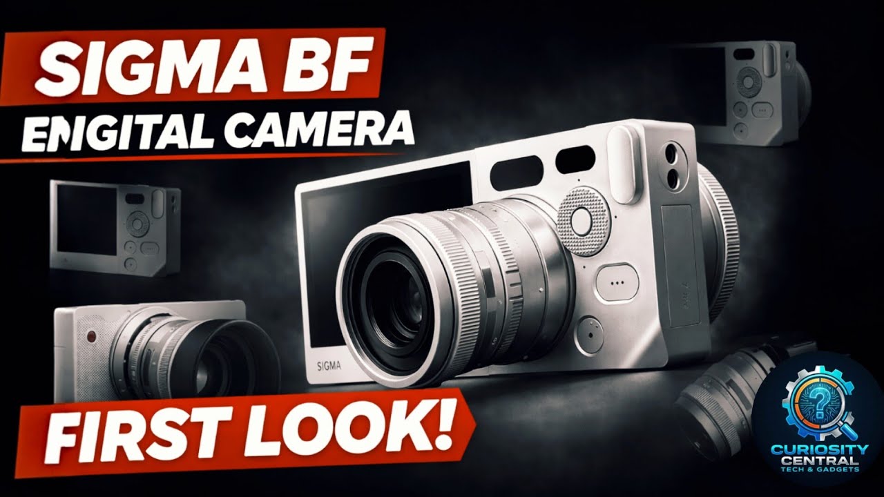 ​Sigma BF: The Most Beautiful Camera? 📸 (Full-Frame & 6K)