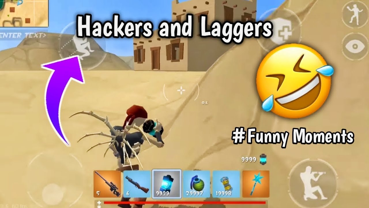 Rocket Royale Funny Moments 😂 with Hackers and Laggers