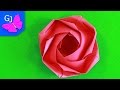Оригами Роза из бумаги 🌹 Подарок на День Матери и 8 Марта