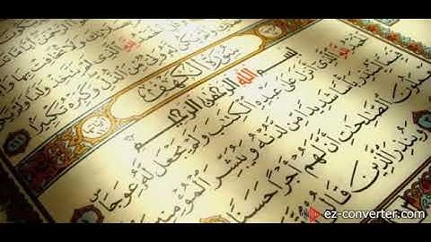 سورة الكهف تلاوة مشتركة لـ 7 من أئمة الحرمين (الشريم/المعيقلي/أيوب/الثبيتي/الحذيفي/علي جابر/الجهني)