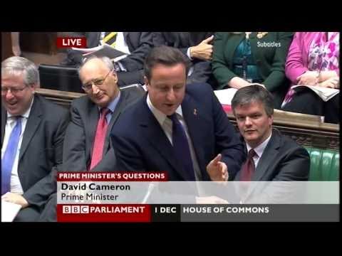 David Cameron to Ed Miliband: "Child of Thatcher or son of Brown?" (PMQ, 1.12.10)