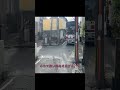 超狭い路地を曲がるバス【熊本電鉄バス】