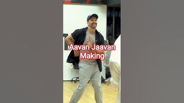#Making of Aavan Jaavan | War 2 #bloopers  #bollywood #love #trending #viral #youtubeshorts #music