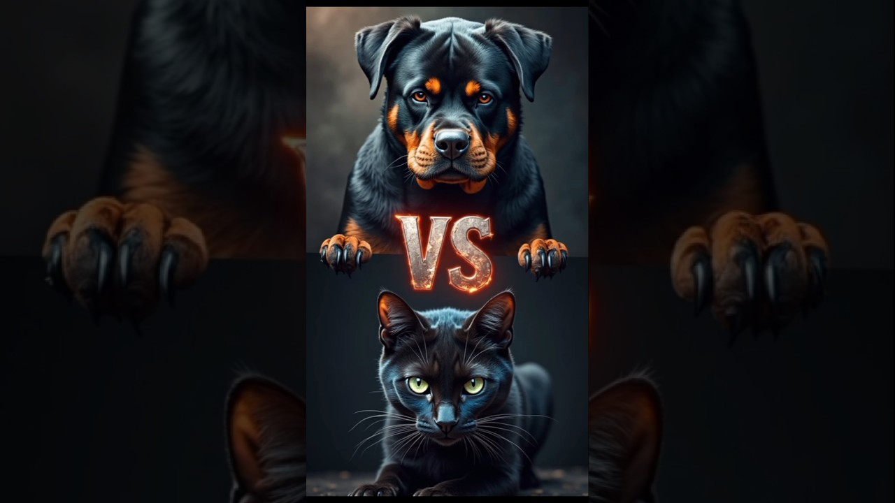 Cat vs Doberman vs Rottweiler, Pug, Wolverine – Who Survives?