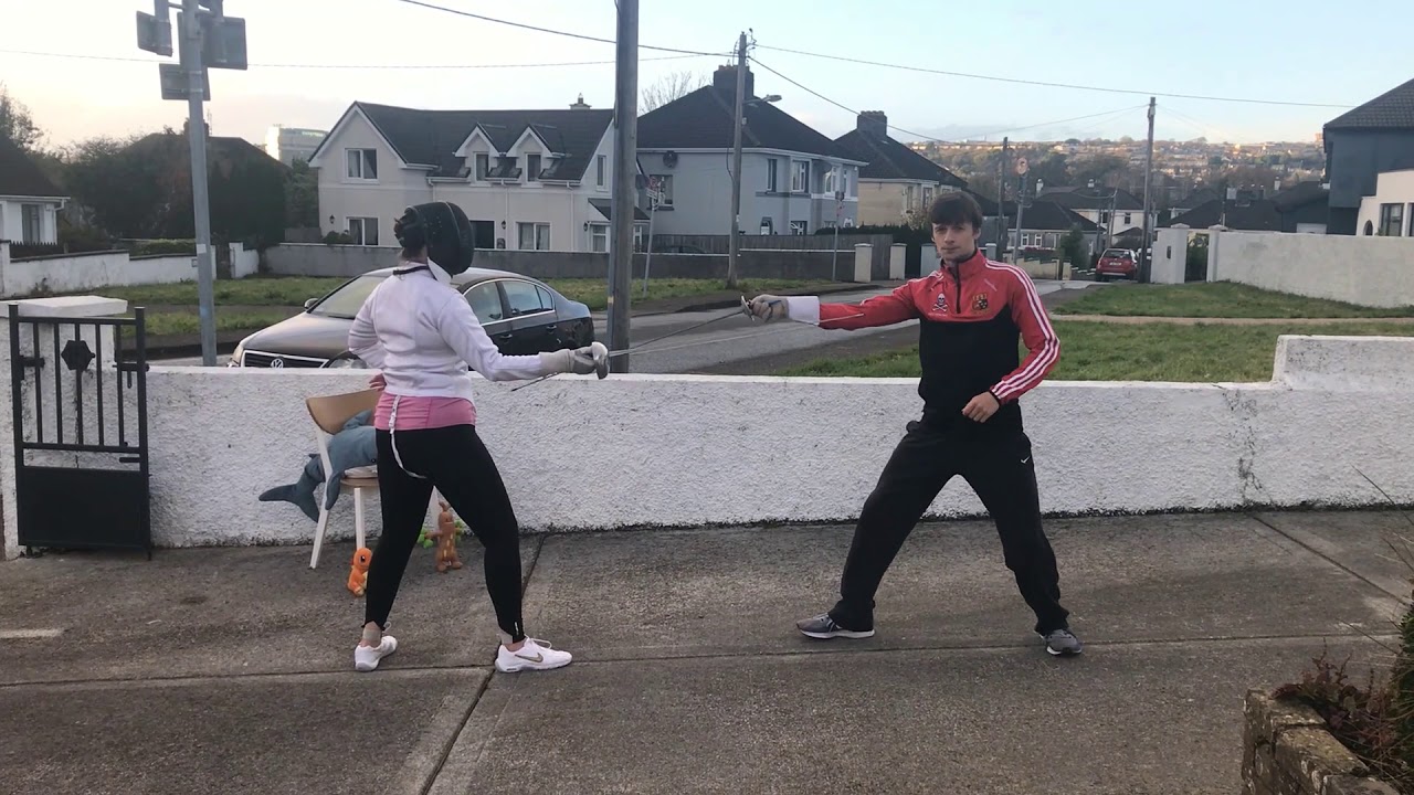 The Basics Of A Fencing Parry YouTube