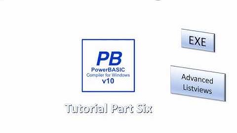PowerBasic Windows Compiler tutorial Part 6 - Enhanced Listview