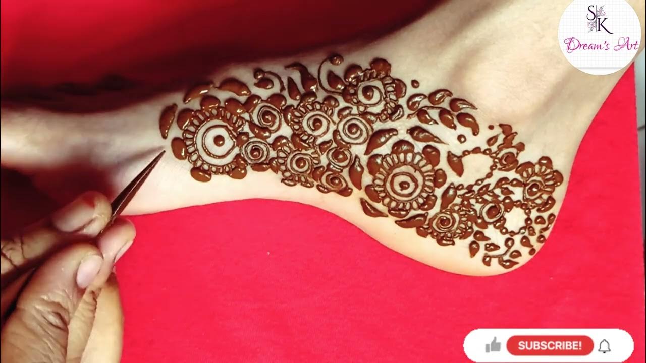 latest-side-foot-mehndi-design-stylish-simple-mehndi-new-bridal