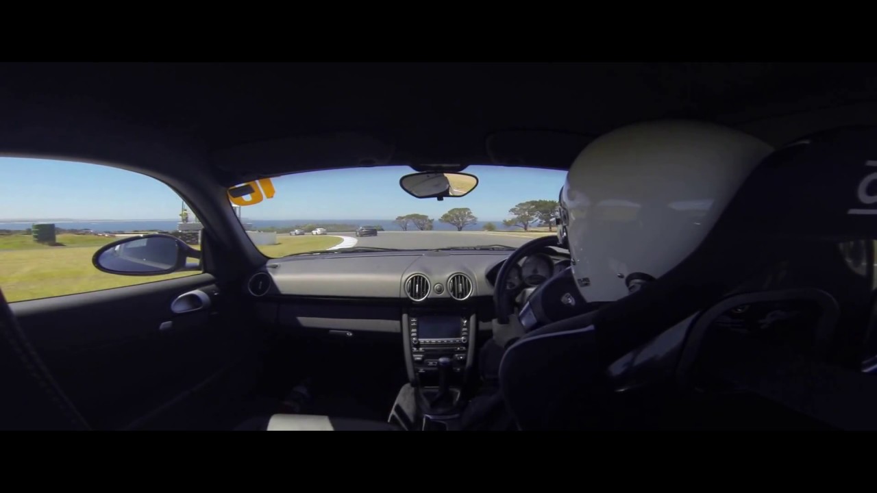 Porsche Cayman S at Phillip Island