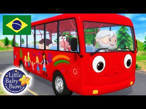 Canções para Bebe | As Rodas do Onibus V14 | Desenho para Bebe | Little Baby Bum em Português