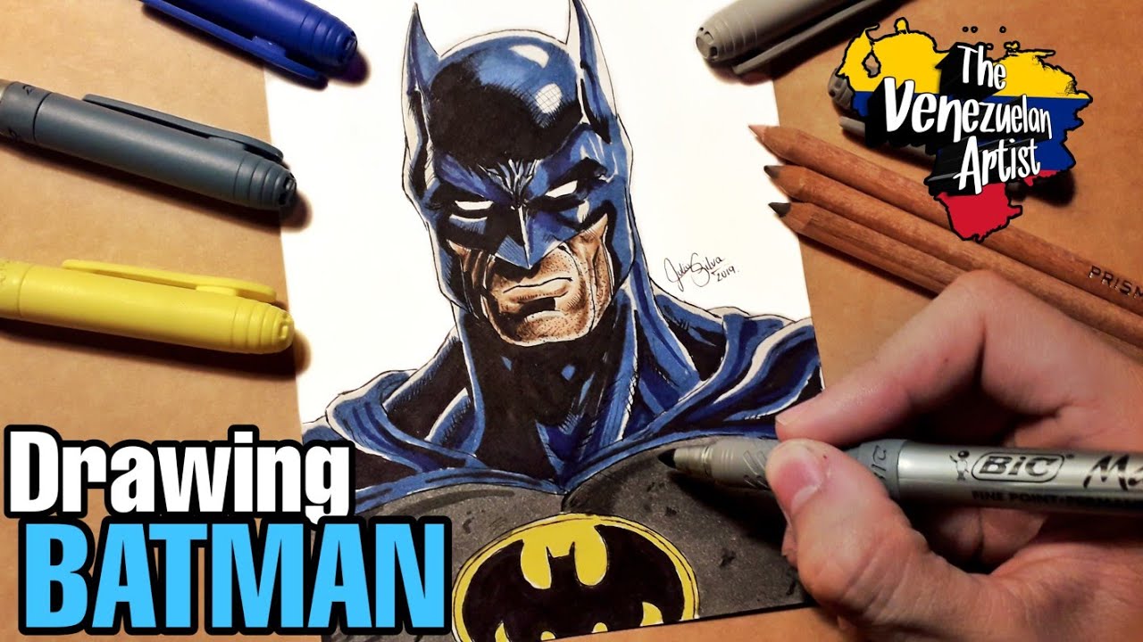 batman comic drawings