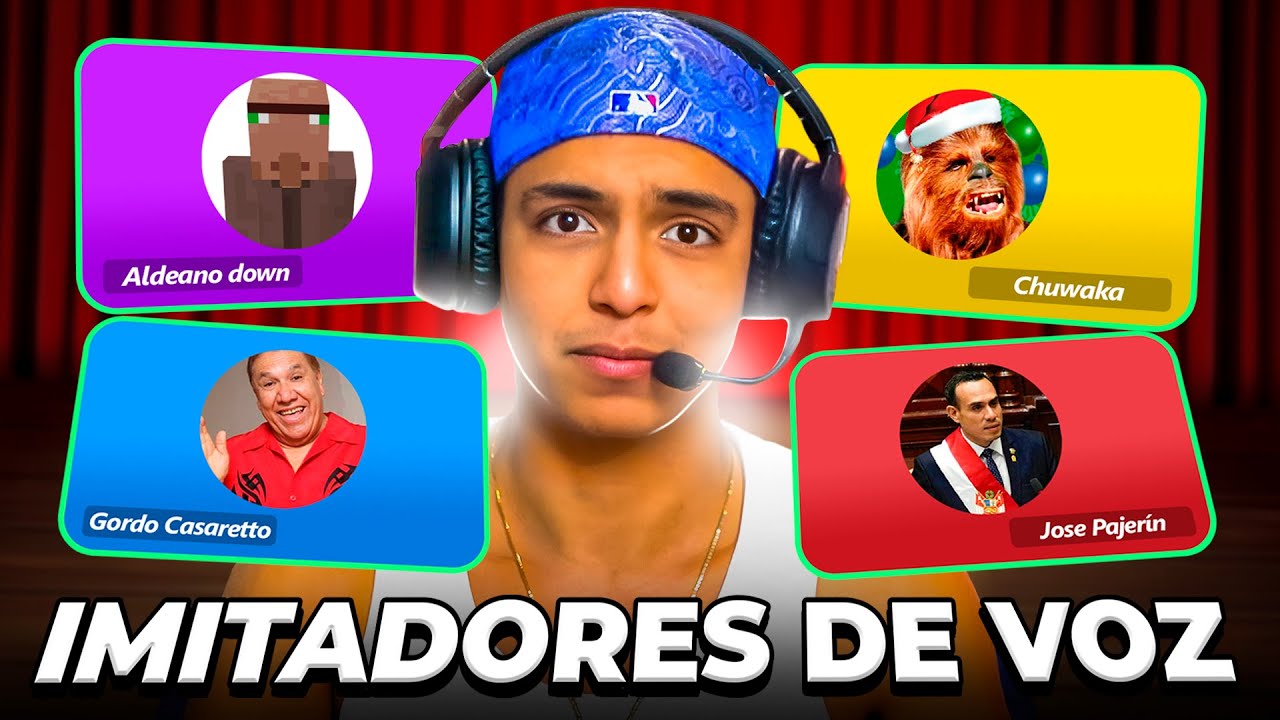 LOS PEORES IMITADORES DE VOCES 😭 AYUDA