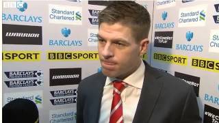 Luis Suarez is best player in Premier League - Steven Gerrard 21/04/13