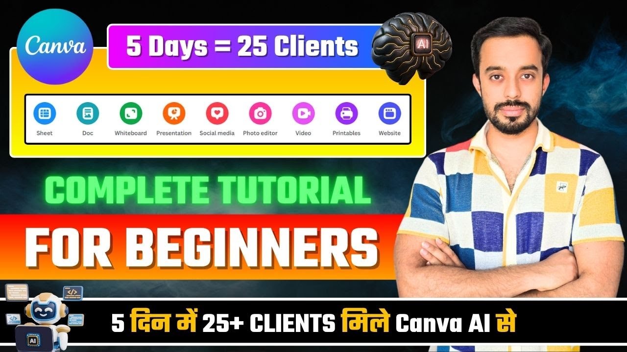 Canva Client Canva Ai से मिले 25+ Clients | How to Use Canva Ai Tool - YouTube