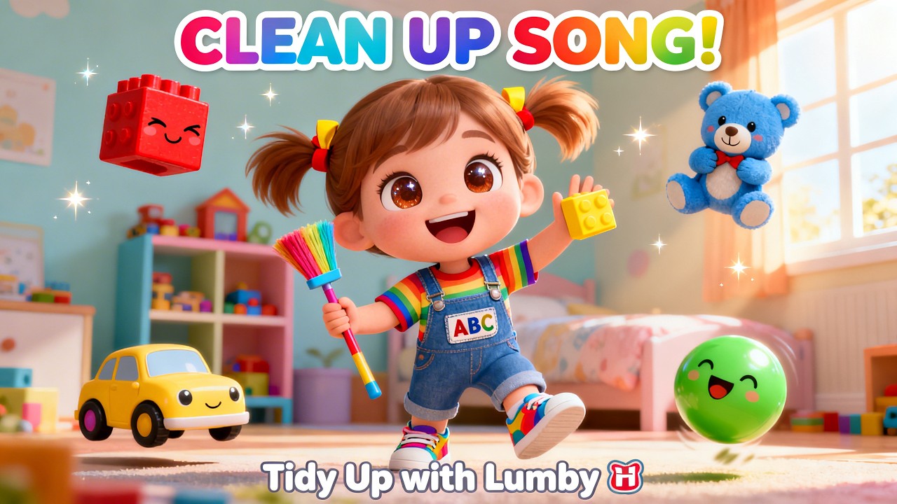 How Clean Song Clean Up Song for Kids | Tidy Up Time with Lumby | Toddler Cleaning ...