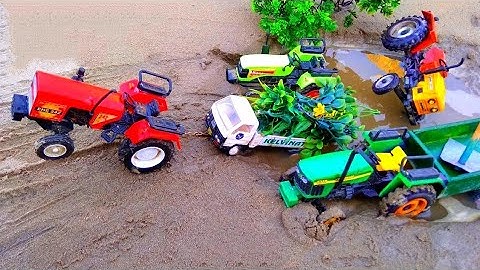 Diy tractor stuck in mud mini science project Part 41 || @topminiloading1935