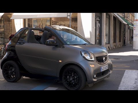 1/43 Smart / スマート fortwo cabrio 1/43 Smart Fortwo Cabriolet Model Car Black/Silver | eBay