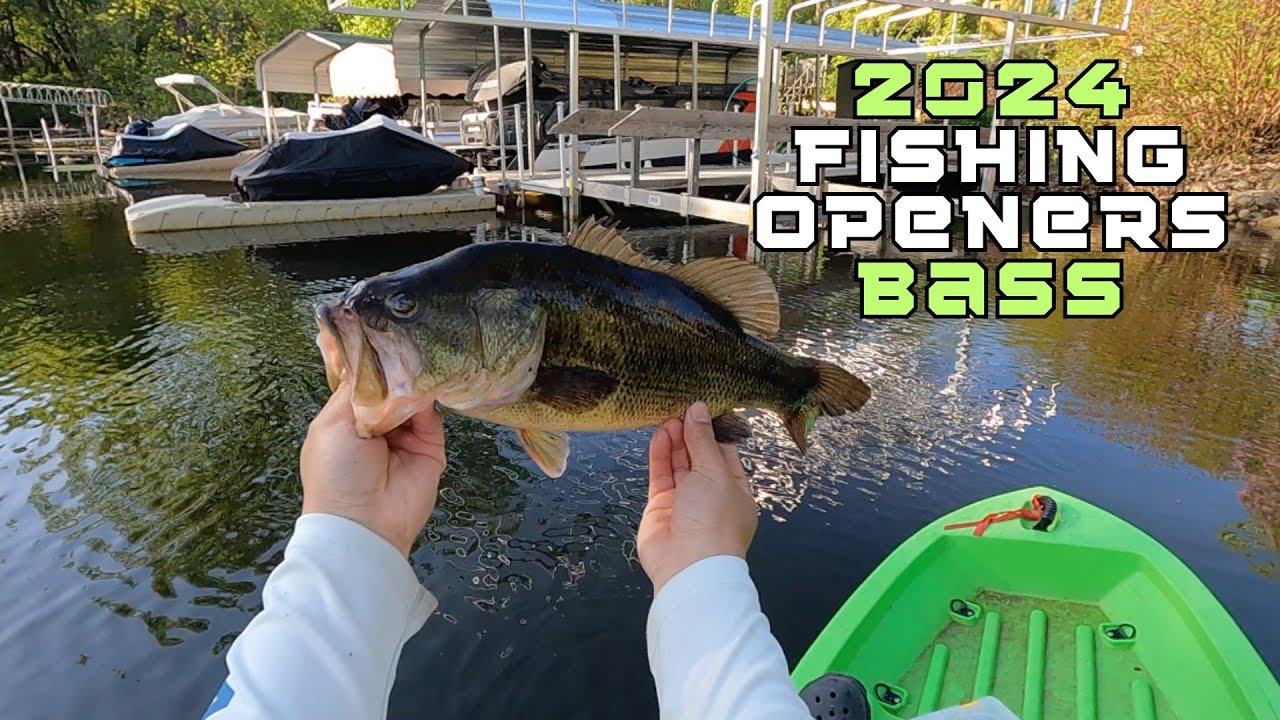 2024 Fishing Openers Largemouth Bass Fishing | J-Hooked Fishing