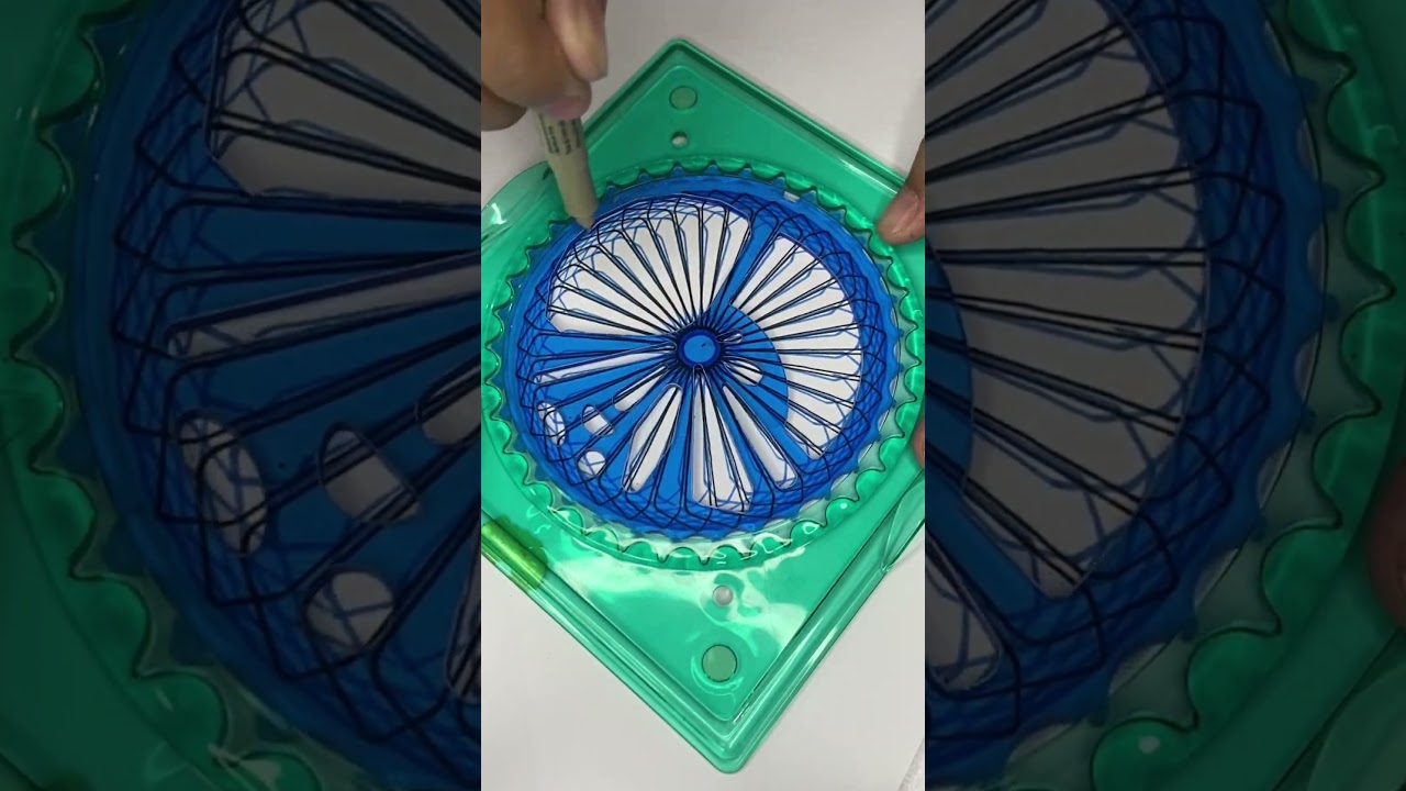 Calming Spiral Visuals ASMR | Peaceful Spirograph Patterns for Rest! #art #shorts #spirograph #asmr