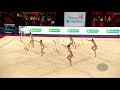 Greece (GRE) - 2019 Rhythmic Junior Worlds, Moscow (RUS) - Qualifications 5 Ribbons