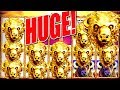 ★ HUGE MAX BET BUFFALO GOLD WIN ★ Count Those Buffalo Gold Heads! | Slot Traveler