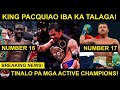 Breaking latest update sa rankings ng best boxers nilabas na pacquiao number 1 ulit