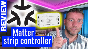 Matter LED strip controller from Zemismart: easy to install