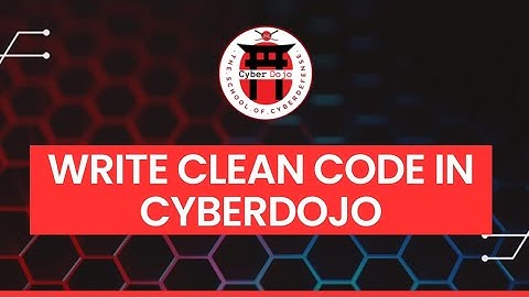 Hoe schrijf je schone code in Cyberdojo 2025?