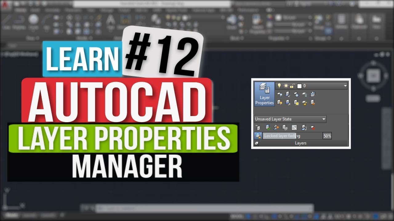 Autocad Tutorial In Hindi || Layer Properties Manager - YouTube