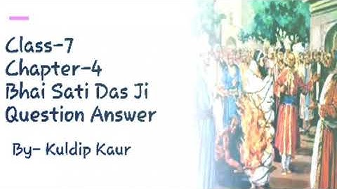 Amrit indo Canadian academy, Sikh History, Class 7,Chapter 4,video2/2