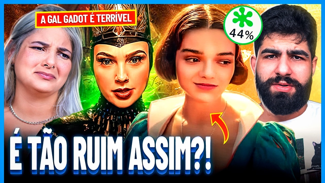 PEEWEE DETONANDO O FILME DA BRANCA DE NEVE POR 26 MINUTOS KKKKKKKK