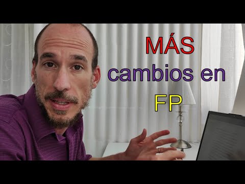 Final de 2022:  NUEVOS CAMBIOS EN LA FP ESPAÑOLA