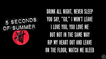 5 Seconds of Summer - Not in the Same Way (Lyrics)