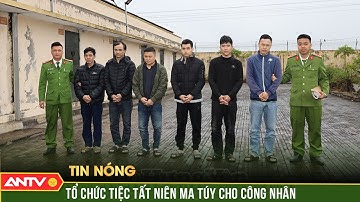 Bắt giữ Giám đốc tổ chức tiệc tất niên ma túy cho công nhân | ANTV