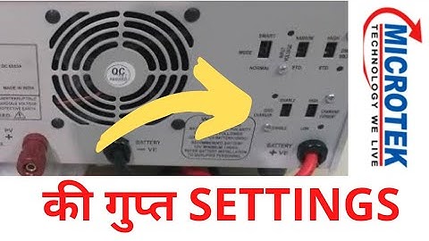 microtek back panel switch setting