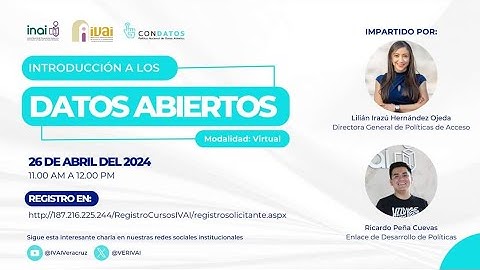 Curso, “Introducción a los Datos Abiertos”
