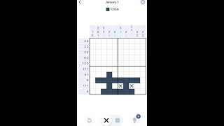 Nonogram January 1 2020