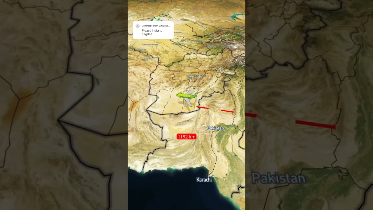 New Delhi India to Baghdad Iraq 