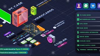 This PC BUILD Mobile Game is AWESOME | PC Creator 2 - Computer Tycoon screenshot 2