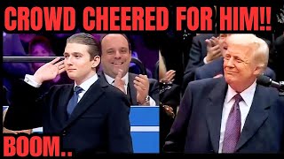 President Trump Credits Son Barron For Helping Him Win Young Voters