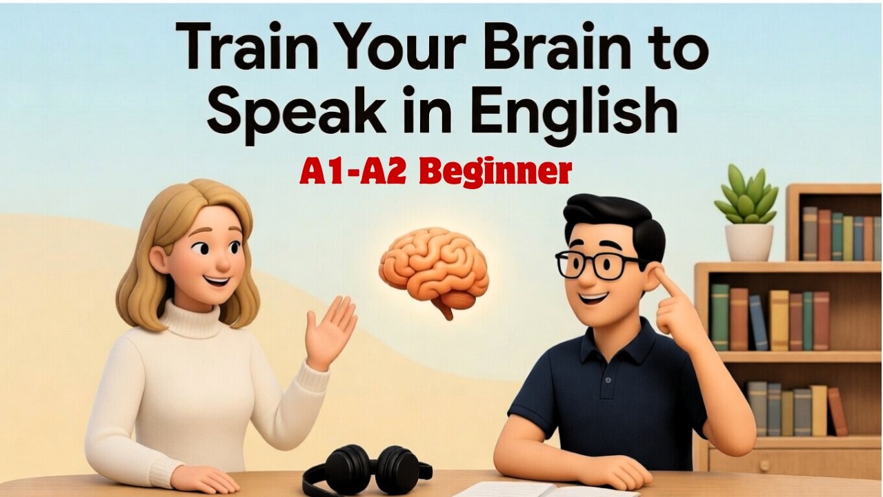 Easy English for Beginners: Start Thinking in English | Listening Practice | English Podcast